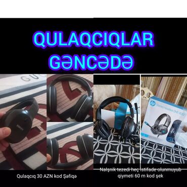 gaming qulaqciqlar: Беспроводные (Bluetooth) Наушники, HP