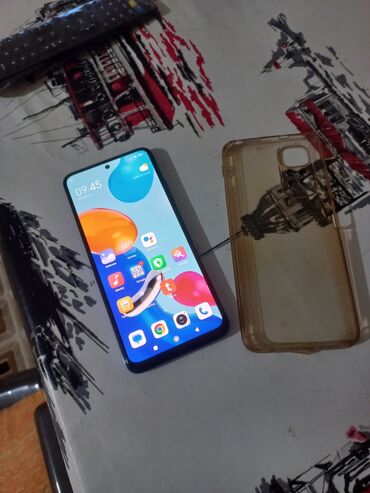 xiaomi mi4: Xiaomi Redmi Note 11, 64 ГБ, цвет - Синий, 
 Отпечаток пальца, Две SIM карты