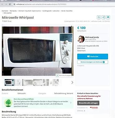 Mikrotalasne rerne: Mikrotalasna pećnica sa roštiljem (EasyGrill MD 131) - Funkcije — 9