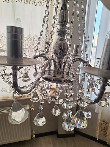 Çılçıraq, 10 və daha çox lampa, Metal