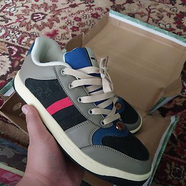 Эркектердин кроссовкасы, 42, Gucci, Жаңы, түсү - Боз