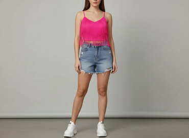 bluzki z błyszczącą nitką: Shein, Women`s top, size L