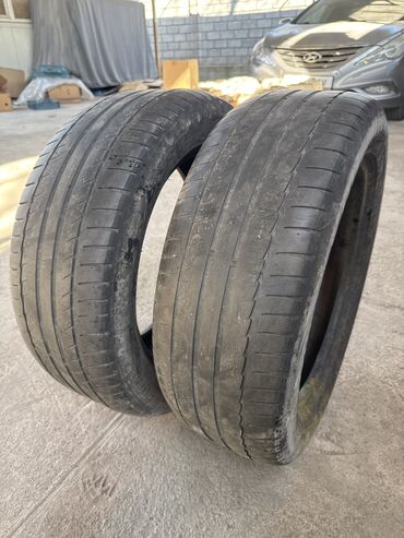 разбор корейских авто: Шины 215 / 55 / R 17, Лето, Б/у, Пара, Легковые, Michelin