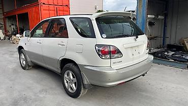 фара harrier: Комплект передних фар Toyota 2003 г., Б/у, Оригинал, Япония — 4