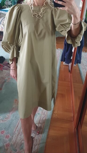 Haljine: Balenciaga S (EU 36), bоја - Bež, Oversize, Dugih rukava — 12