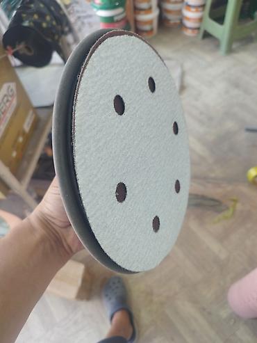 круглый: Радиальная шлифовальная тарелка 9" (Radial Sander) для ручной шлифовки — 1