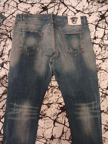 Farmerke: Dsquared2 muške farmerke - Model: džins sa efektom ispranog i — 5