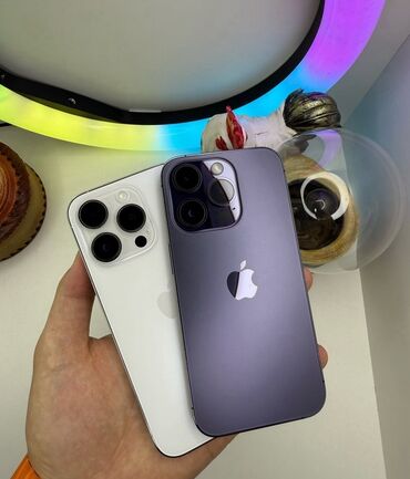 ми микс 2: IPhone 14 Pro, 256 ГБ, Deep Purple, Зарядное устройство, Защитное стекло, Чехол, 93 %