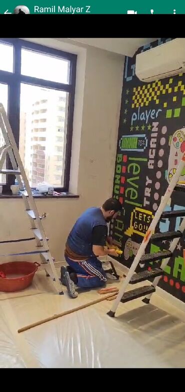 Malyar işləri: Aboy ustasi̇ cəld ve gözel iş görülür 2 nəfərik fikri ciddi olanlar — 10