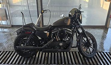 электо мото: Мотоцикл Harley-Davidson черного цвета, модель Sportster Iron 883 — 3