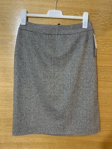 suknja sa: M (EU 38), Mini, bоја - Siva