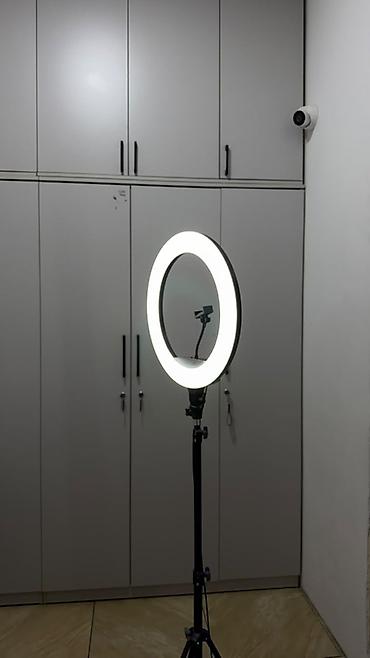 ангельские: Кольцевая LED-лампа на штативе - Диаметр кольца: ориентировочно — 1