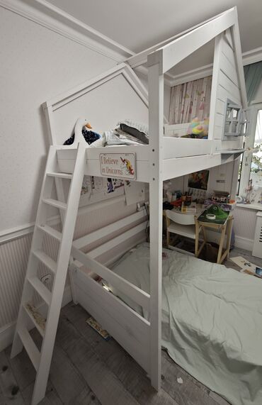 Детские кровати: Односпальная кровать, Для девочки, Для мальчика, Б/у