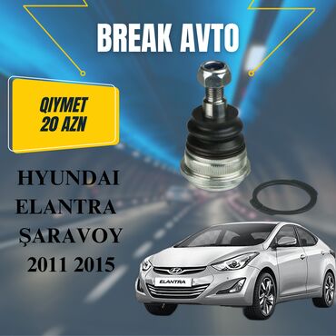 avto aksesuarlar topdan satis: Sağ ön, Hyundai ELANTRA, 2013 il, Orijinal, Yaponiya, Yeni