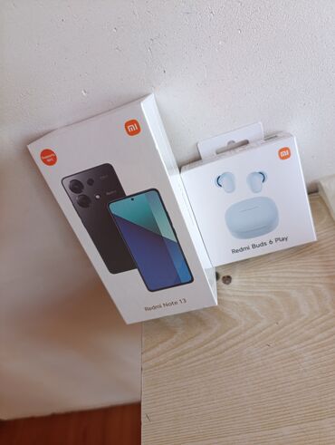 Redmi Note 13, 256 ГБ, цвет - Зеленый, Гарантия, Сенсорный, Отпечаток пальца