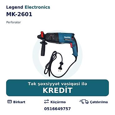 kreditle drel: Elan başlığı: Perforator MK-2601 Perforator MK-2601 – tikinti və — 1