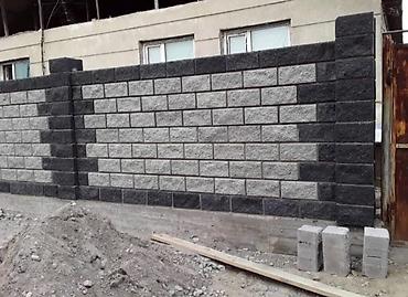 Пескоблок: Пескоблок Рваный, Заборный, 190x190x390, Платная доставка, Самовывоз — 14