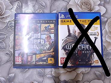 Игры для PS4 (диски, в боксах): гта5-1400сом,ведьмак-Продан 1) Grand