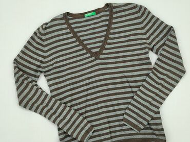 białe bluzki w serek: Sweter, M, stan - Dobry