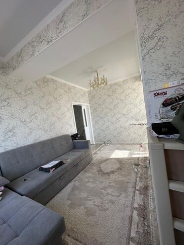срочно продаётся 1 комнатная квартира в районе ошского рынка: 2 комнаты, 59 м², Элитка, 8 этаж, Евроремонт