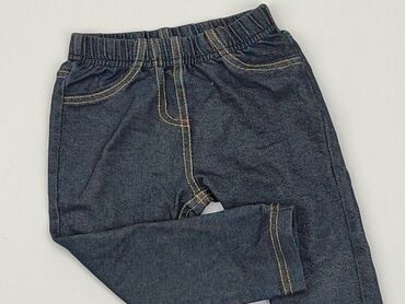 black and jeans: Spodnie jeansowe, 12-18 m, stan - Bardzo dobry