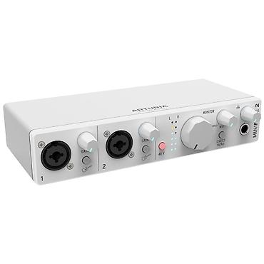Səs kartları: №: 15067 Məhsulun adı: Səs kartı Arturia MiniFuse 2 White Brend — 1