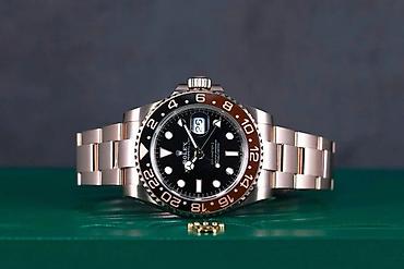 meta eynək: Rolex GMT‑Master II “Root Beer” (Everose Rolesor) Rolex, Rolex saat — 3