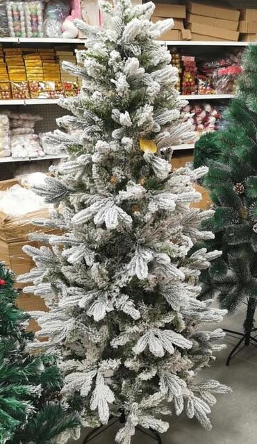 sneg za jelku: Christmas tree, color - White, New