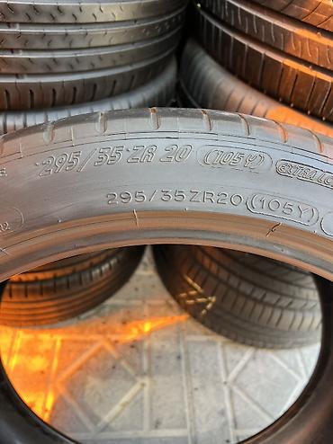stud 100: Шины 295 / 35 / R 20, Лето, Б/у, 1 шт, Франция, Michelin — 2