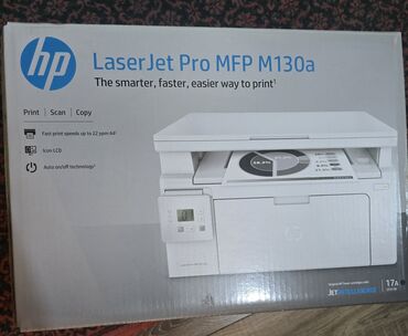 Сканеры: HP LaserJet Pro MFP M130a lazer printeri sənədlərin çapı, skan