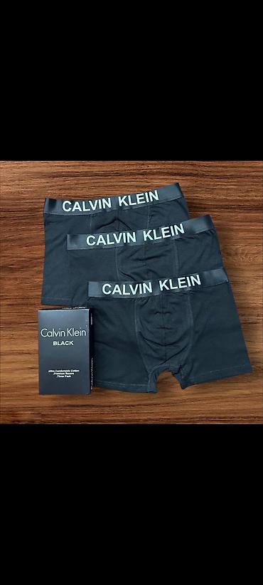collagen 3 in 1: Calvin Klein kişi bokser şortu dəsti - Brend: Calvin Klein - Model — 1