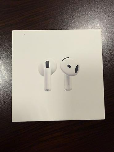 Qulaqcıqlar: İşlənmiş Simsiz (Bluetooth) Qulaqcıqlar, Apple, rəng - Ağ — 1
