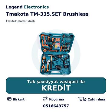 boyama seti: Elan başlığı: Elektrik alətlər dəsti Tmakota TM-335.SET Brushless — 1