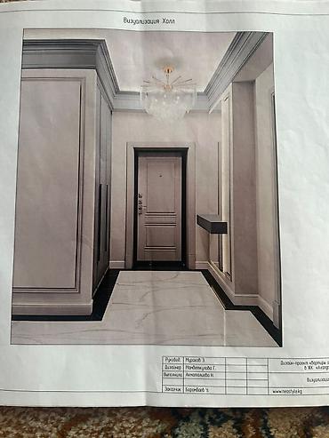Батирлерди сатуу: 3 бөлмө, 104 м², Асанбай мкр Элитка, 1 кабат, ПСО (өз алдынча бүтүрүү) — 4