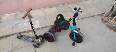 uşaqlar üçün velosiped: İşlənmiş Üç təkərli Uşaq velosipedi 12"