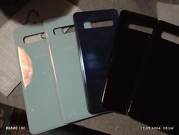 чехол samsung s: Samsung Galaxy S10 arxa qapaqları (back cover) - Model uyğunluğu — 1