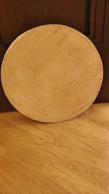 kündə: Taxta xəmiraçan/səhrəngi (oxlov taxtası) – dairəvi forma - Material — 1