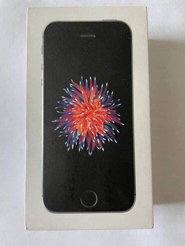Apple iPhone: IPhone SE, 16 GB, Space Gray, Barmaq izi