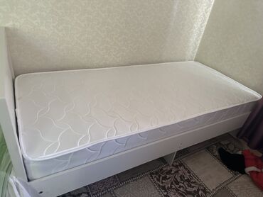 двухместный детский кровать: Детская односпальная кровать, Б/у, Для девочки, Для мальчика, С матрасом, Самовывоз