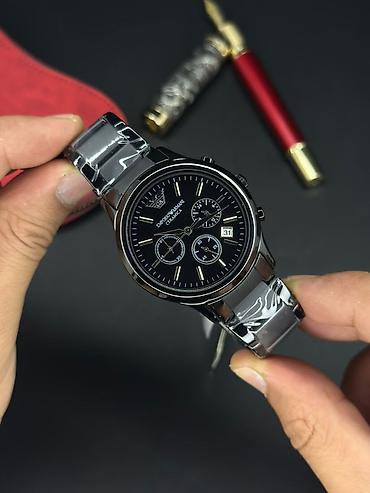 elekdron saat: Yeni, Qol saatı, Emporio Armani, rəng - Göy — 3