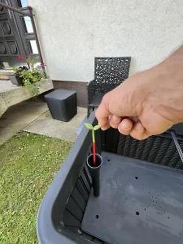 Žardinjere: Povišena žardinjera za baštu/balkon – ratan izgled, samostalna - — 23