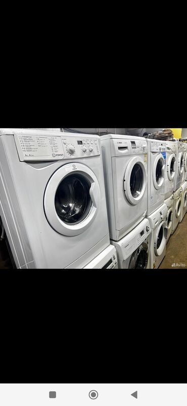 куплю стиральные машины на запчасти: Кир жуучу машина Indesit, Автомат, 5 кг чейин, Толук өлчөм
