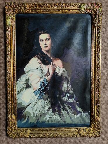 Şəkillər, tablolar: Klassik üslubda bədii rəsmlər dəsti - Mövzu və kompozisiya — 21