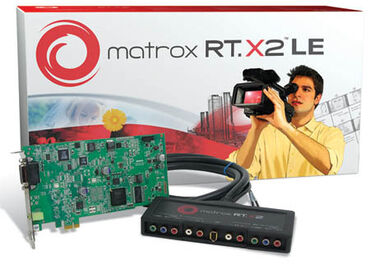 Videokameralar: Matrox rtx 2 rejissorlar video isiyle mesqul olanlarcun montaj platasi