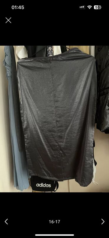 Səsgücləndiricilər, qulaqlıqlar və mikrofonlar: Zara metalik etek. tezedir geyilmeyib — 9