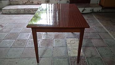 Masalar: Taxta yemək - Material: taxta karkas, üstü cilalı ağac teksturalı — 4