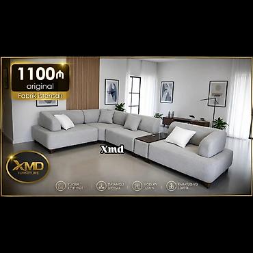 XMD Furniture künc divan dəsti - Fabrik istehsalı, orijinal model -