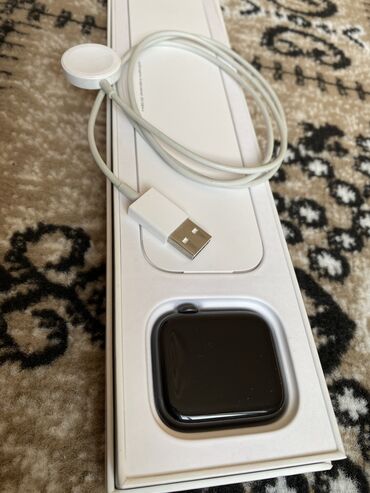 apple watch 7 41: Smart saat, Apple, Sensor ekran, rəng - Qara