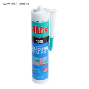 пена утипления: Универсальный силиконовый герметик Akfix 100E - Тип: силиконовый