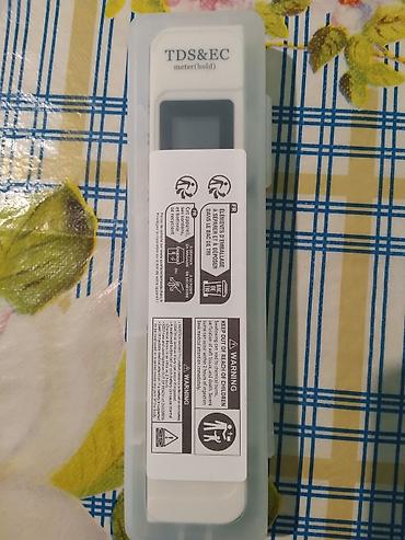 Ölçmə cihazları: TDS&EC meter (hold) – suyun keyfiyyətini ölçmək üçün portativ — 2